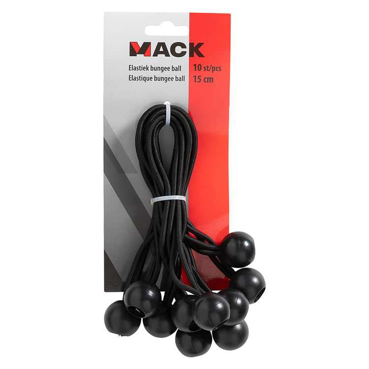 ギャラリービューアに画像をロードする, Mack 1072143 - bungee ball 10st koordlengte 30 cm | 8 stuks
