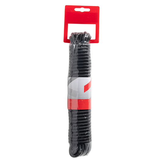 Mack 1072119 - elastiektouw zwart streng 6mm 10m | 5 stuks