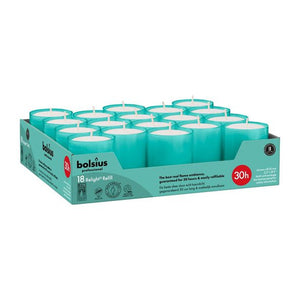 Bolsius professional relight navullingen aqua ø52x64 mm 30 uur (4x 18 stuks)