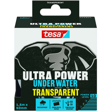 Tesa reperatietape transparant 1,5 m