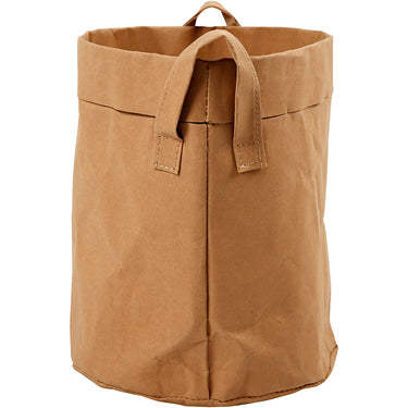 Http: www.cchobby.nl faux-leather-opslagzak-h-20-cm-d-19-5-cm-350-gr-lichtbruin-1-stuk
