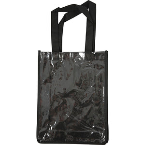 Https: www.cchobby.nl tas-met-plastic-voorkant-afm-30x23x7-cm-zwart-1-stuk