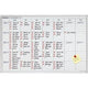 Jet kalendar franken week kalendar 60x90
