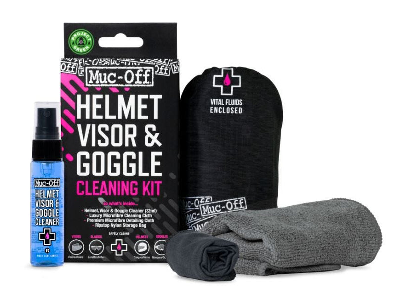 Afbeelding laden in galerijviewer, Muc-off | helm- en vizier reiniger kit
