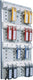 Merkloos sans marque durable key board 24, grijs, kunststof, 275x400 x 365 mm, 0, 6 kg kunststof