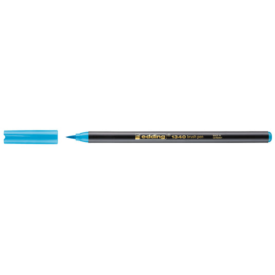 Edding 1340 • brushpen azuurblauw