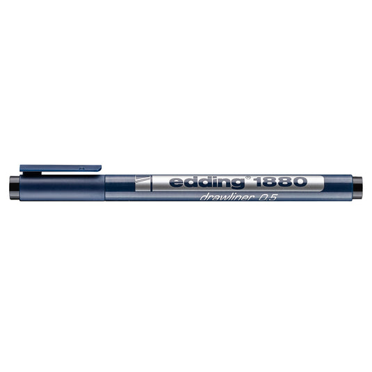 Edding 1880 • precisie fineliner 0.5mm zwart