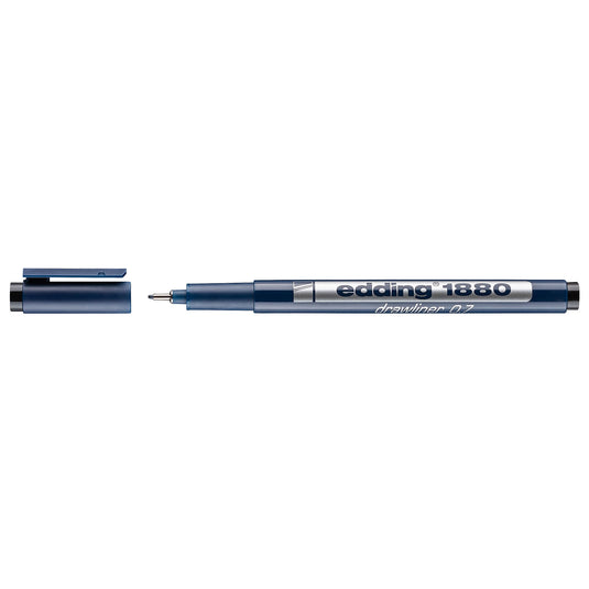 Edding 1880 • precisie fineliner 0.7mm zwart