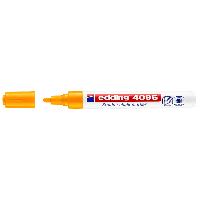 Load image into Gallery viewer, Edding 4095 • krijtmarker 2-3mm neonoranje
