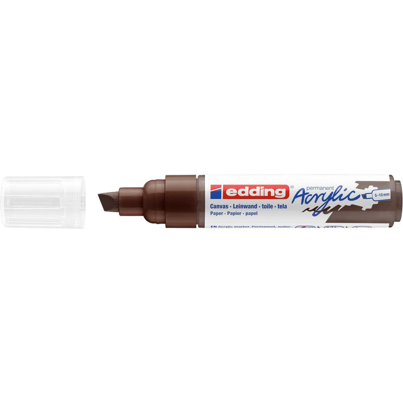 Load image into Gallery viewer, Edding 5000 • acrylmarker breed chocoladebruin
