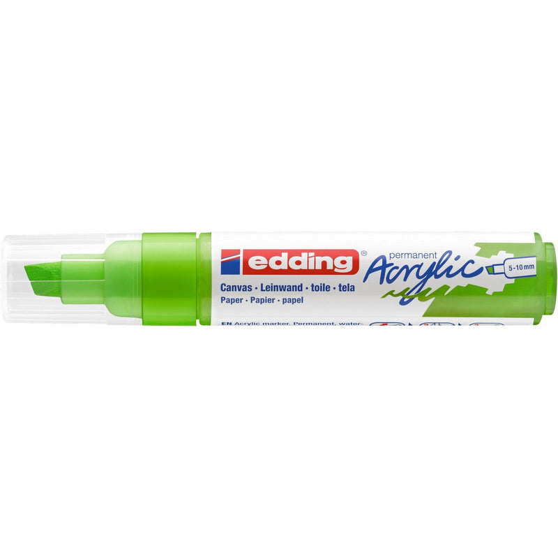 Load image into Gallery viewer, Edding 5000 • acrylmarker breed geelgroen
