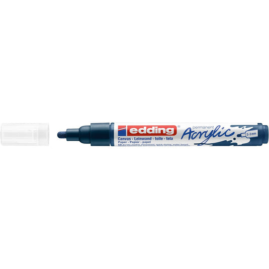Edding 5000 • acrylmarker medium elegant nachtblauw