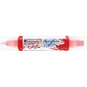 Edding 5000 • acrylic 3d doubleliner verkeersrood