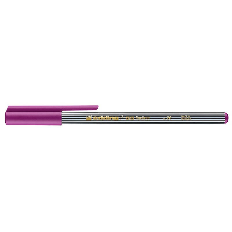 Load image into Gallery viewer, Edding 55 • fineliner 0.3mm rood-violet
