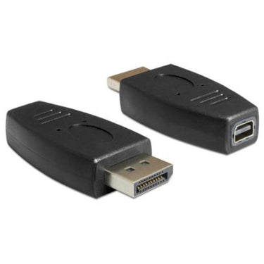 Delock adapter displayport > mini-displayport (zwart)