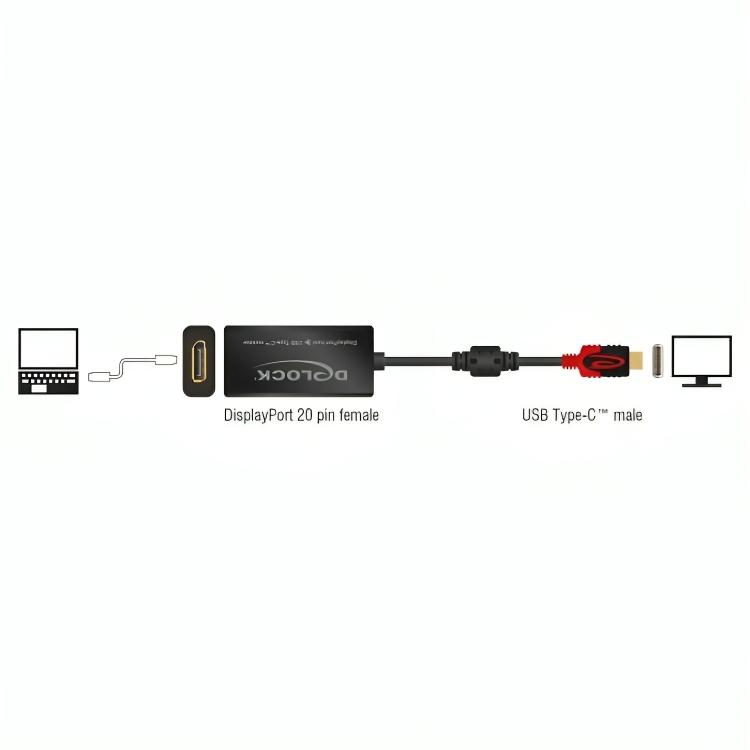 Cargue la imagen en el visor de la galería, Usb c naar displayport adapter
