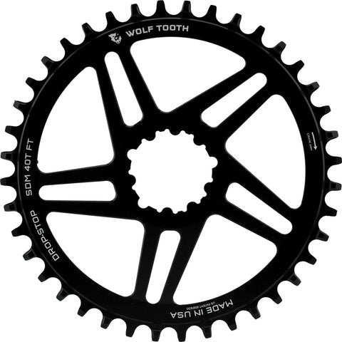 Load image into Gallery viewer, Wolf tooth components direct mount flattop chainring for sram cyclocross road
