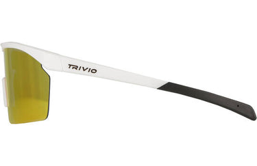 Trivio - fietsbril noa wit revo rood met extra transparante lens