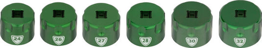Abbey bike tools suspension top cap socket attachment set