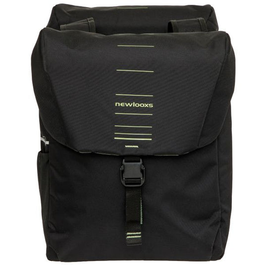 Burgers - new looxs new looxs vigo 536.155 zwart groen dubbeltas 40l