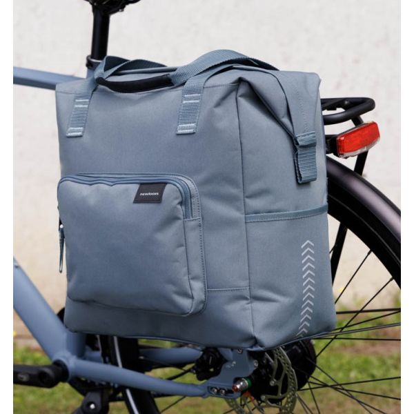 Afbeelding laden in galerijviewer, Newlooxs tas new looxs tulum camella enkel | grijs groen| 26l
