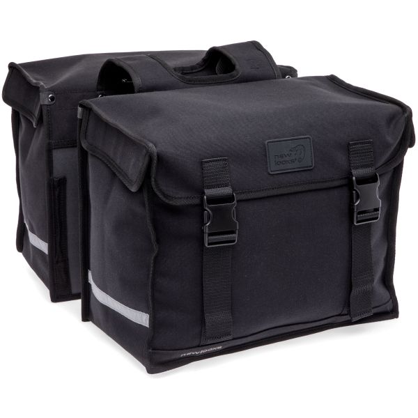 Afbeelding laden in galerijviewer, Newlooxs tas new looxs double pannier camping zwart | 66l
