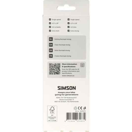 Simson ketting normaal strong
