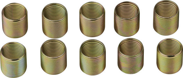 Load image into Gallery viewer, Unior bike tools pedal thread inserts 1695.3a 1695.4a - 10 pack
