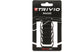 Trivio - spacer 2mm 1 1 8 aluminium zwart - 5 stuks