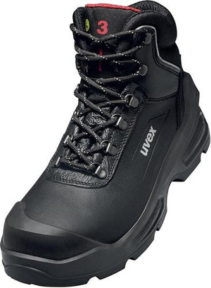 Uvex werkschoen quatro pro 6879 s3 hoog zwart mt42