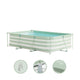Essence | groen wit opzet zwembad 300x200x75 cm incl. accessoires