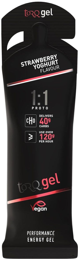 Torq 1:1 strawberry yogurt gel (box 12)