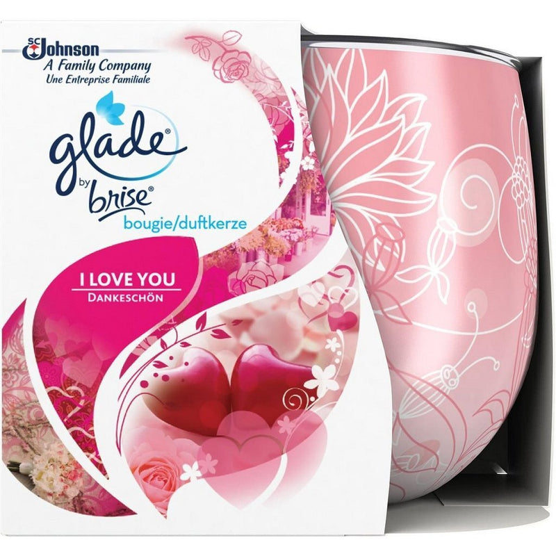 Load image into Gallery viewer, Brise glade by i love you geurkaars in decoratief glazen potje 120gr.
