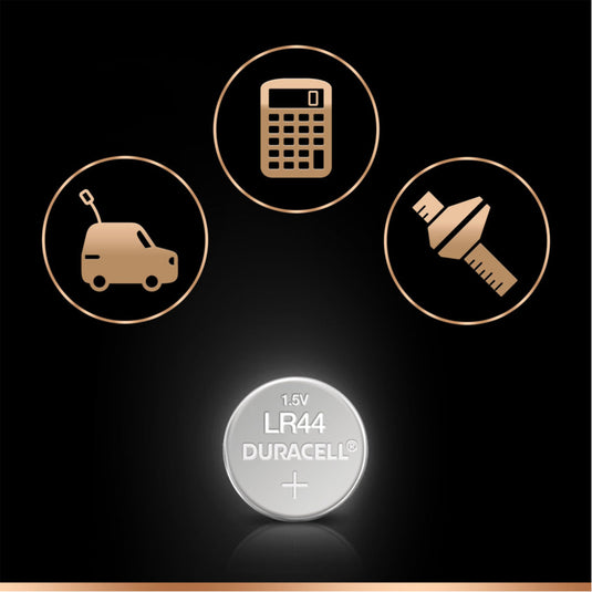 Duracell knoopcel batterij - lr44 - 4 batterijen