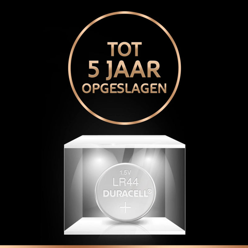 Load image into Gallery viewer, Duracell knoopcel batterij - lr44 - 4 batterijen
