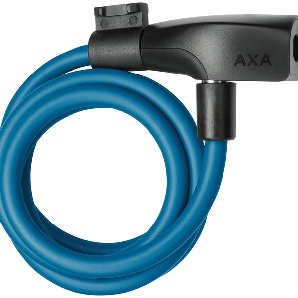 AXA spiraalkabelslot Resolute 8-120 petrol blue