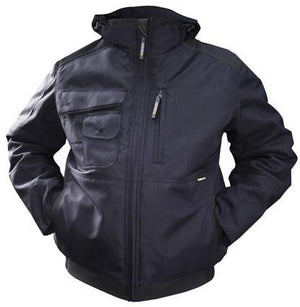 Dassy winterjas austin marine zwart m