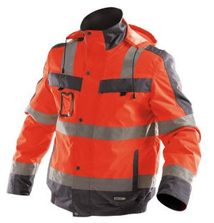 Dassy pilot lima high-vis rood grijs l
