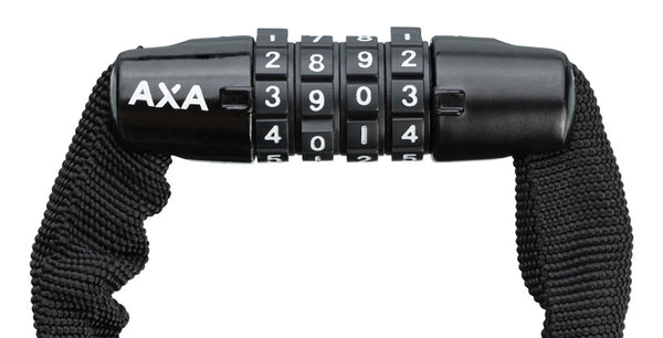 AXA kettingslot Rigid RCC paars 120cm 3.5mm in hoes