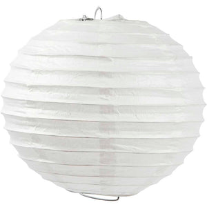 Creativ company cc papieren lamp 20 cm wit