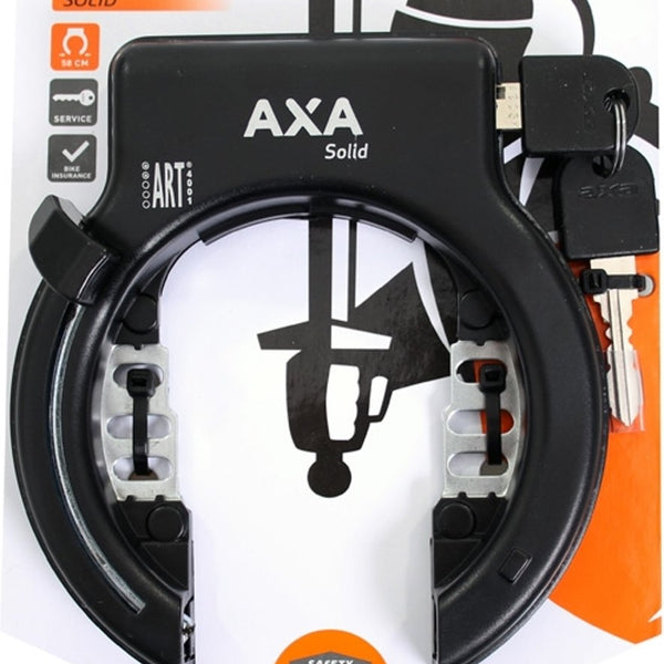 AXA veiligheidsslot Solid Plus zwart op Blister ART**