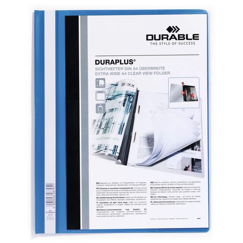 Snelhechter durable duraplus blauw a4+