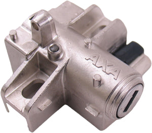 Axa ringslot defender met bosch 2 tube cilinder - glanzend zwart (werkplaatsverpakking)