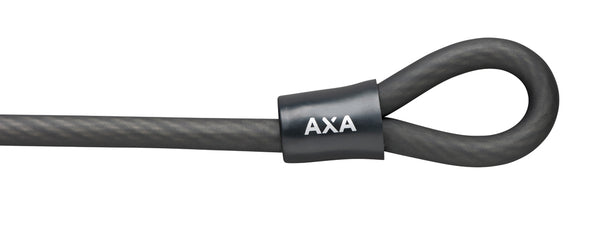 Slotkabel Axa Double Loop 120 10 - zwart