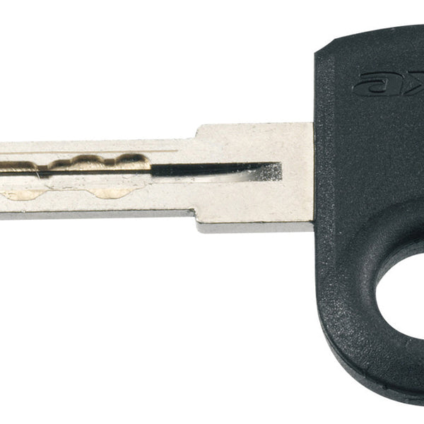 Ringslot Axa Defender Retractable - grijs mat zwart