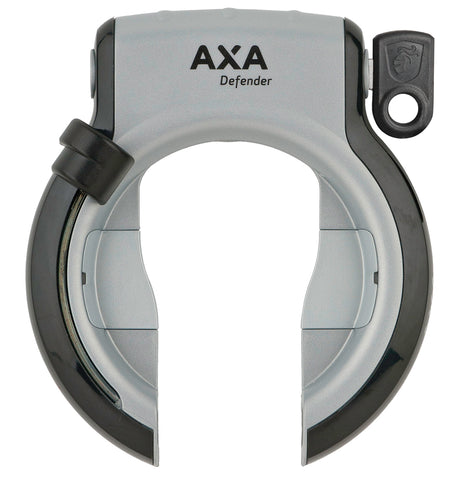 Ringslot Axa Defender Retractable - grijs mat zwart