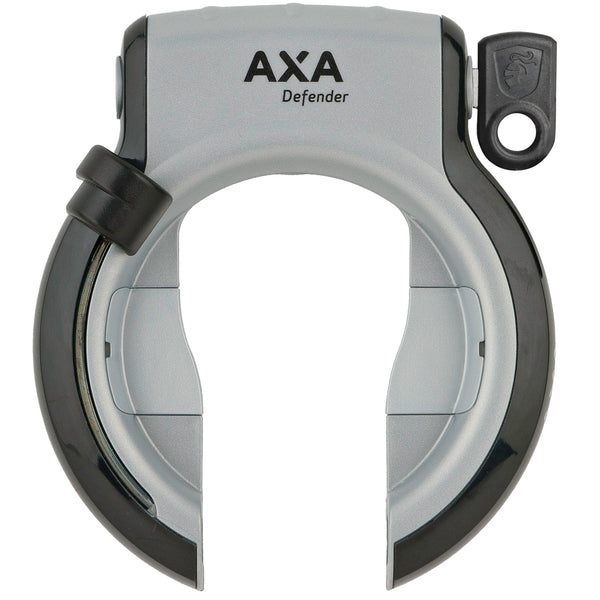 Ringslot Axa Defender Retractable - grijs mat zwart