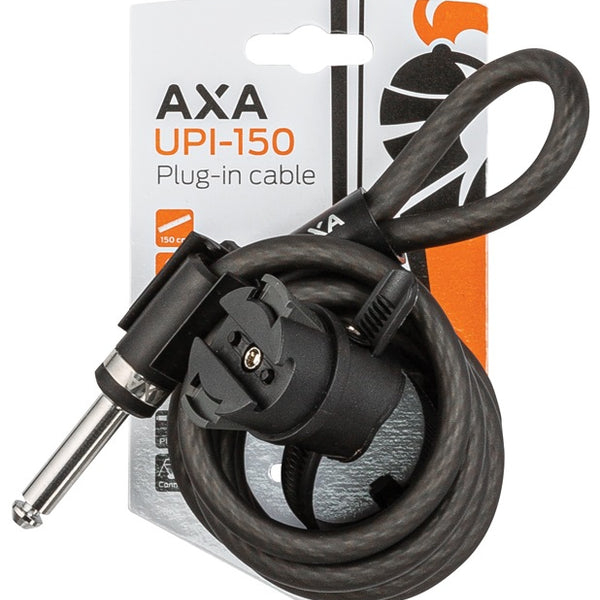 AXA plug-in kabel UPI-150 150cm 10mm antraciet