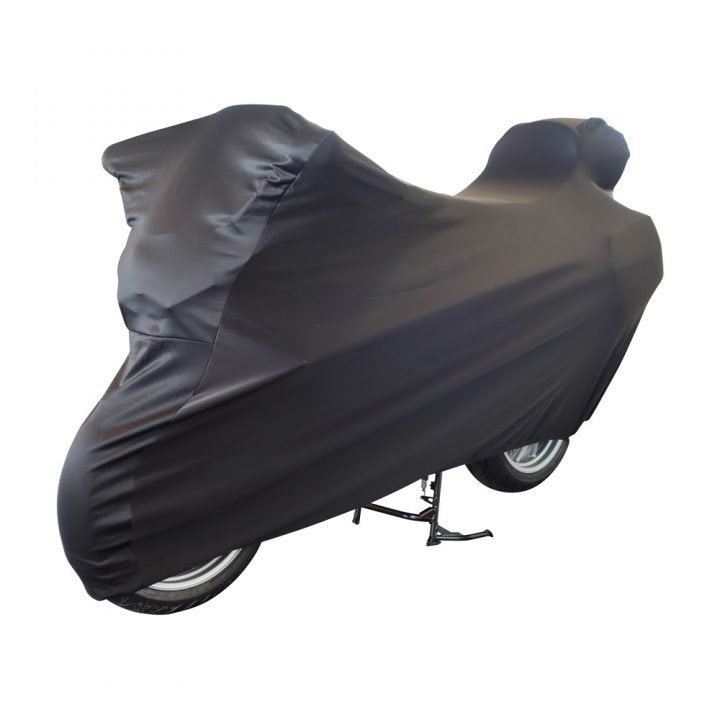 Motorhoes DS Covers FLEXX topcase large - zwart