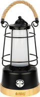 Abbey camp retro oplaadbare led lantaarn - malmö-235 - zwart